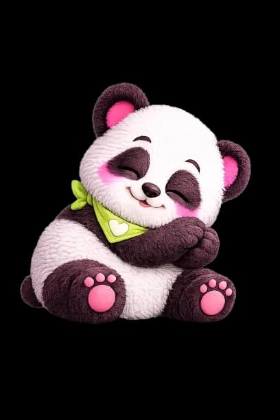 Poppy Panda mascot
